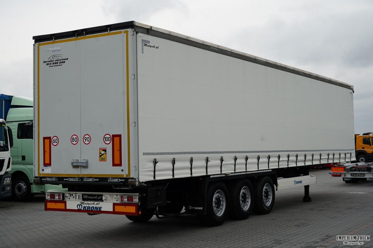 KRONE FIRANKA / STANDARD / OŚ PODNOSZONA / 2018 ROK - Тентованный полуприцеп: фото 5 KRONE FIRANKA / STANDARD / OŚ PODNOSZONA / 2018 ROK - Тентованный полуприцеп: фото 5