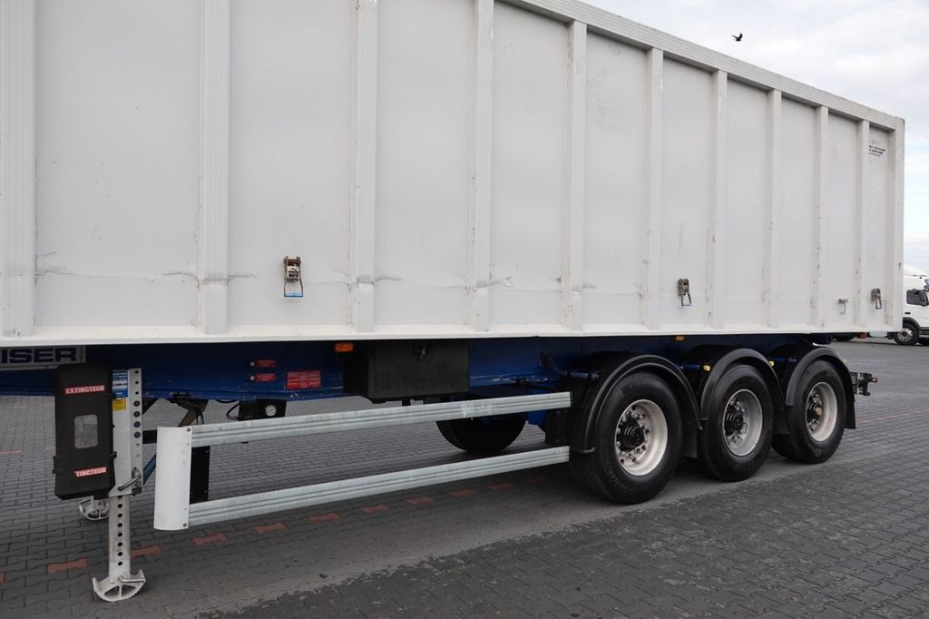 Тентованный полуприцеп Kaiser WYWROTKA 55 m3 / ALUMINIOWA / WAGA: 5900 KG / SP: фото 12