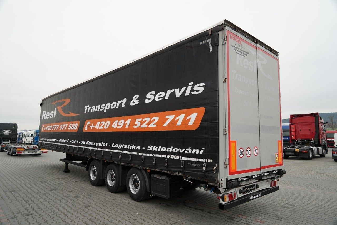 Kögel FIRANKA / MEGA / OŚ PODNOSZONA / OSIE SAF / DACH - Тентованный полуприцеп: фото 5 Kögel FIRANKA / MEGA / OŚ PODNOSZONA / OSIE SAF / DACH - Тентованный полуприцеп: фото 5