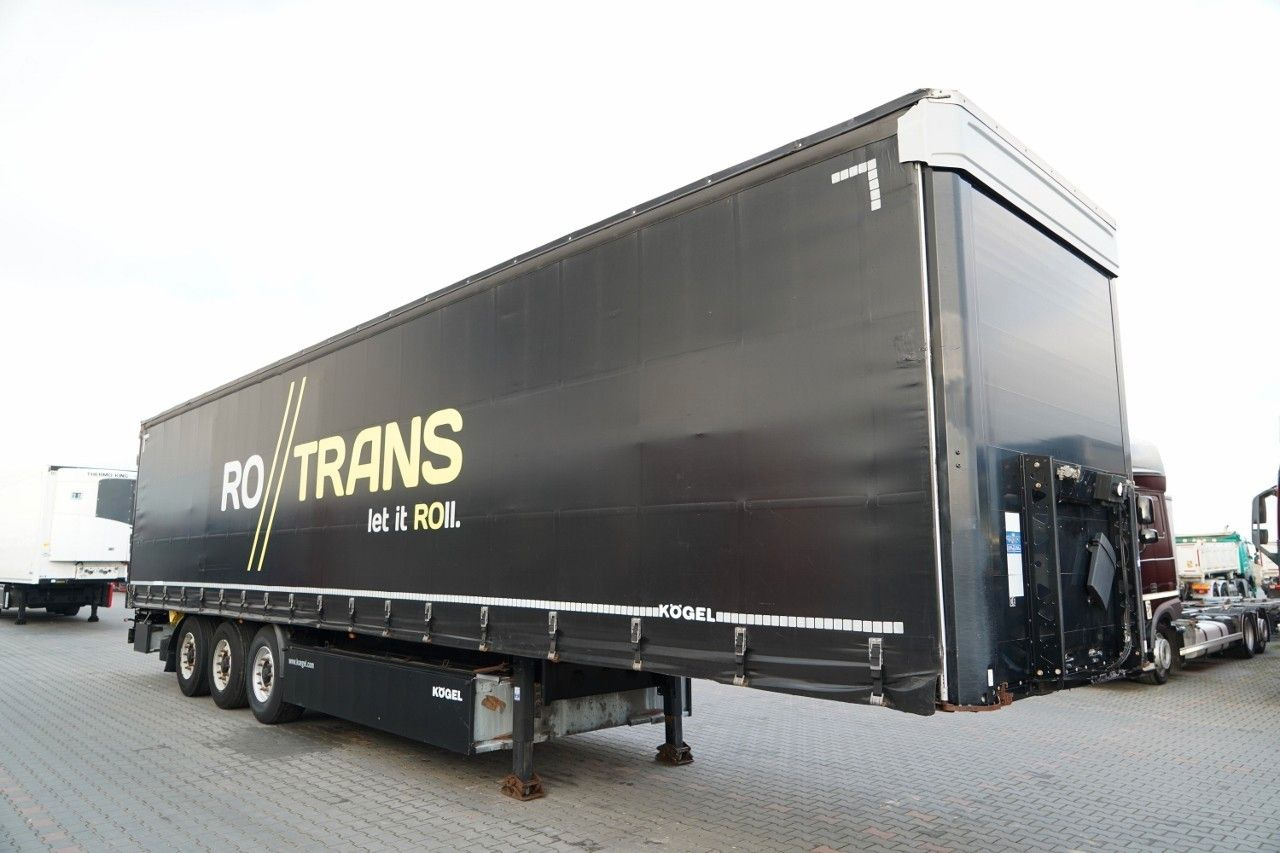 Kögel FIRANKA / STANDARD / KOSZ NA PALETY - Тентованный полуприцеп: фото 2 Kögel FIRANKA / STANDARD / KOSZ NA PALETY - Тентованный полуприцеп: фото 2