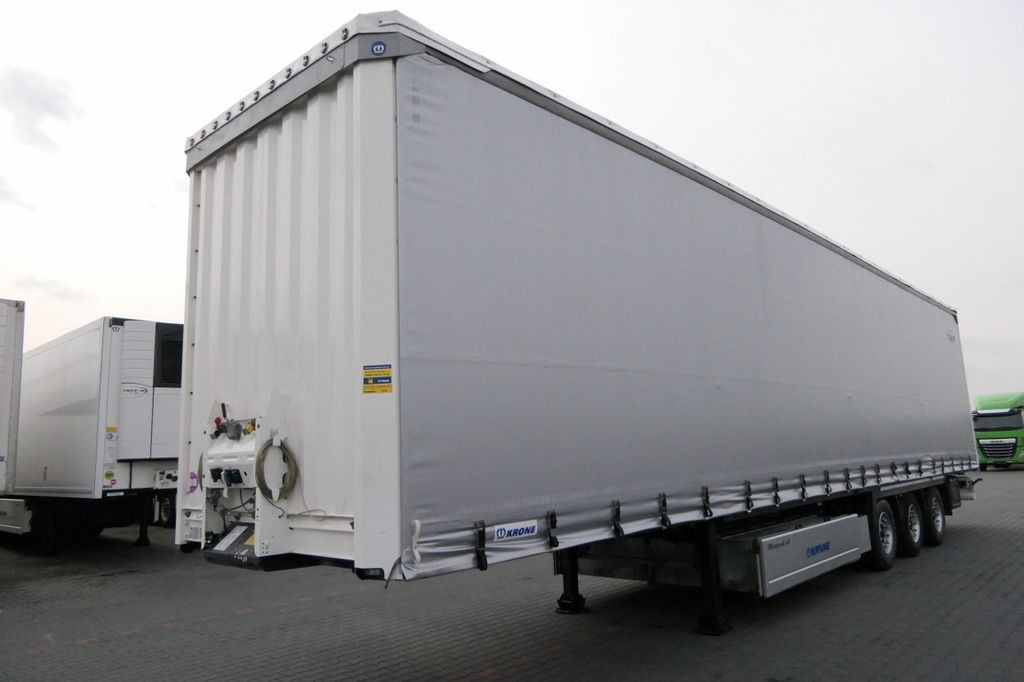Krone CURTAINSIDER/MEGA/PALLET BOX/LIFTED ROOF & AXLE/ - Тентованный полуприцеп: фото 2 Krone CURTAINSIDER/MEGA/PALLET BOX/LIFTED ROOF & AXLE/ - Тентованный полуприцеп: фото 2