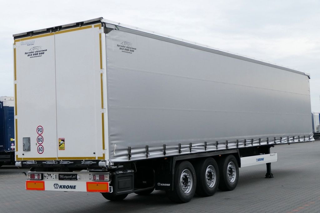 Krone CURTAINSIDER /STANDARD/LIFT ROOF & AXLE - Тентованный полуприцеп: фото 5 Krone CURTAINSIDER /STANDARD/LIFT ROOF & AXLE - Тентованный полуприцеп: фото 5