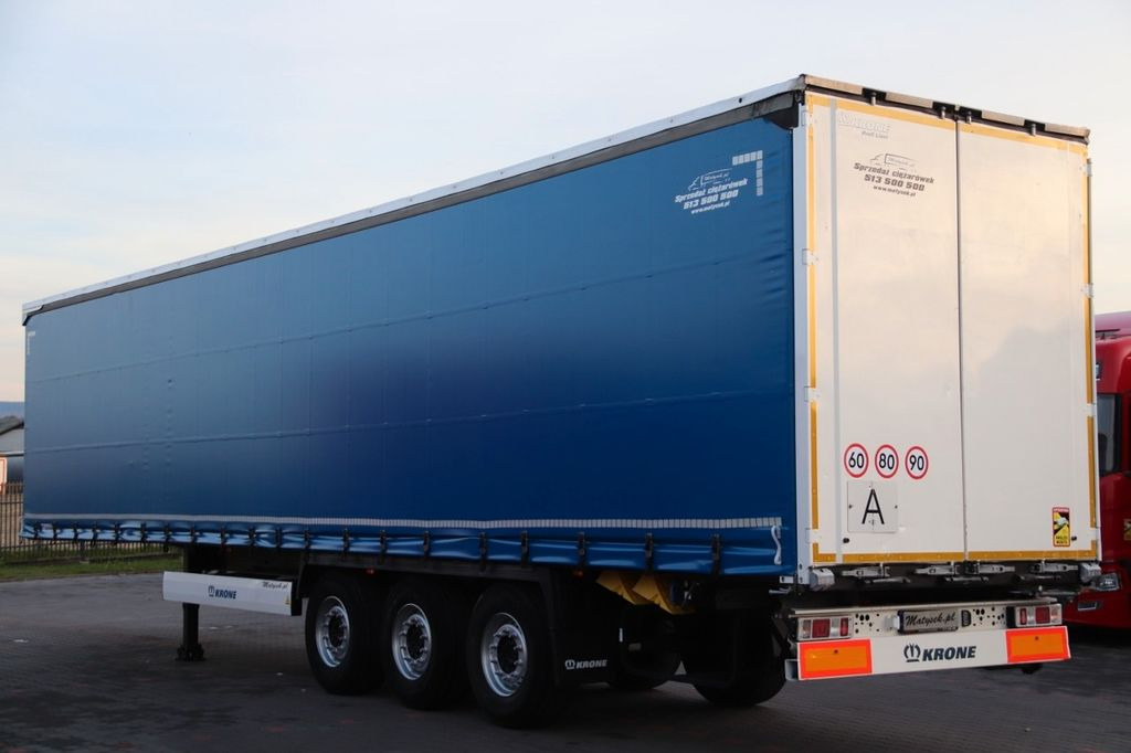 Krone CURTAINSIDER/STANDARD/LIFTED ROOF/LIFT AXLE/2019 - Тентованный полуприцеп: фото 5 Krone CURTAINSIDER/STANDARD/LIFTED ROOF/LIFT AXLE/2019 - Тентованный полуприцеп: фото 5