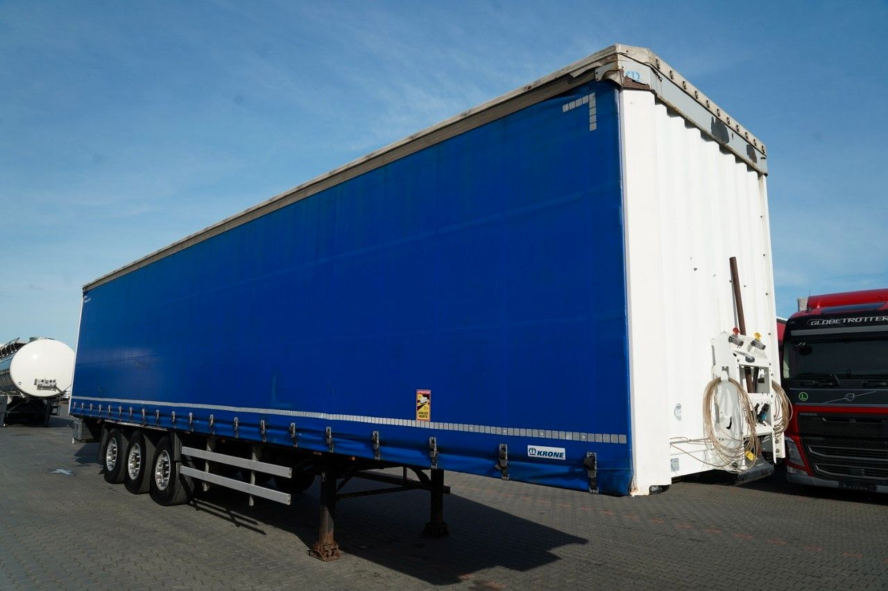 Krone FIRANKA / MULDA 9M / OŚ PODNOSZONA / SAF / COLIM - Тентованный полуприцеп: фото 2 Krone FIRANKA / MULDA 9M / OŚ PODNOSZONA / SAF / COLIM - Тентованный полуприцеп: фото 2