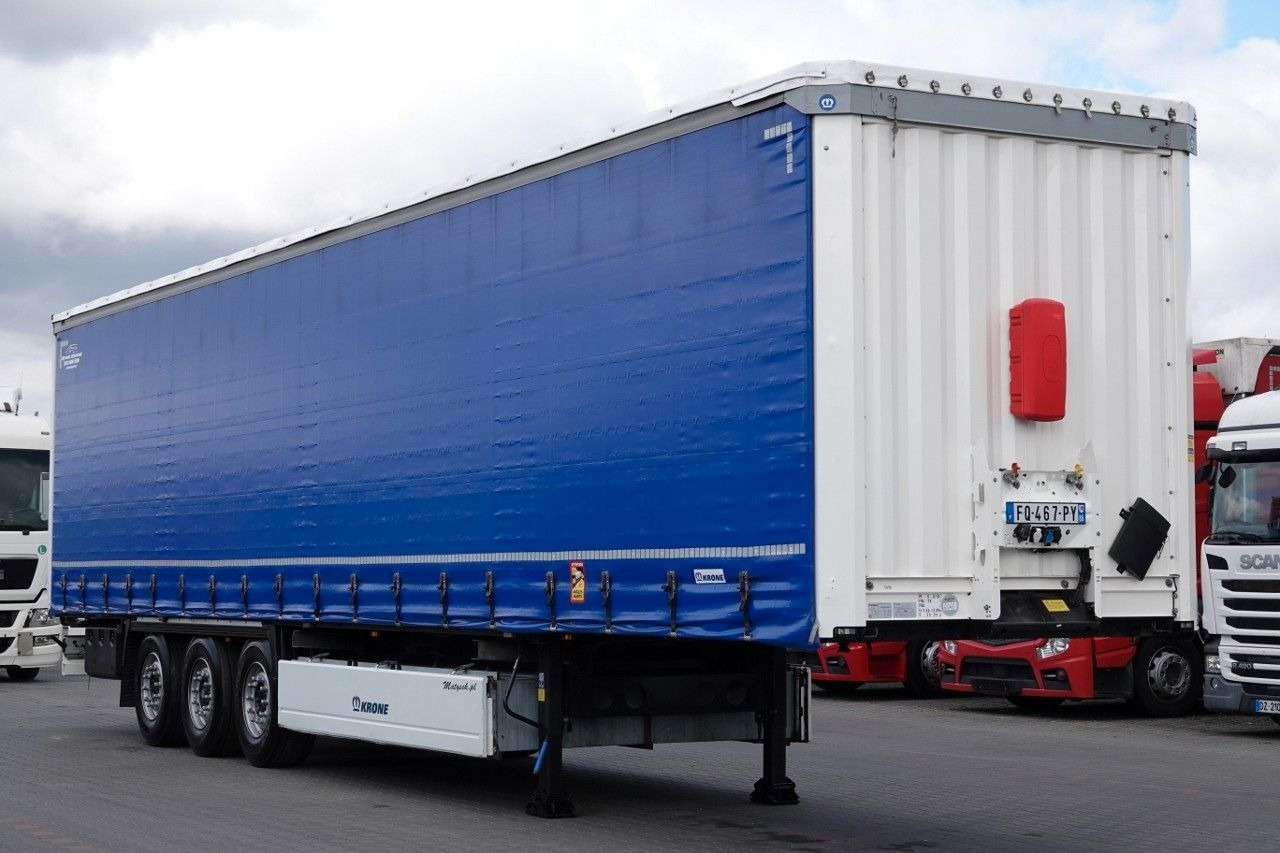 Krone FIRANKA STANDARD / KOSZ NA PALETY / 2020 R - Тентованный полуприцеп: фото 1 Krone FIRANKA STANDARD / KOSZ NA PALETY / 2020 R - Тентованный полуприцеп: фото 1