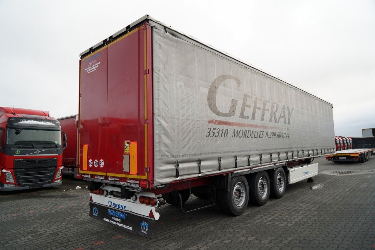 Krone FIRANKA / STANDARD / KOSZ NA PALETY / SAF / - Тентованный полуприцеп: фото 5 Krone FIRANKA / STANDARD / KOSZ NA PALETY / SAF / - Тентованный полуприцеп: фото 5