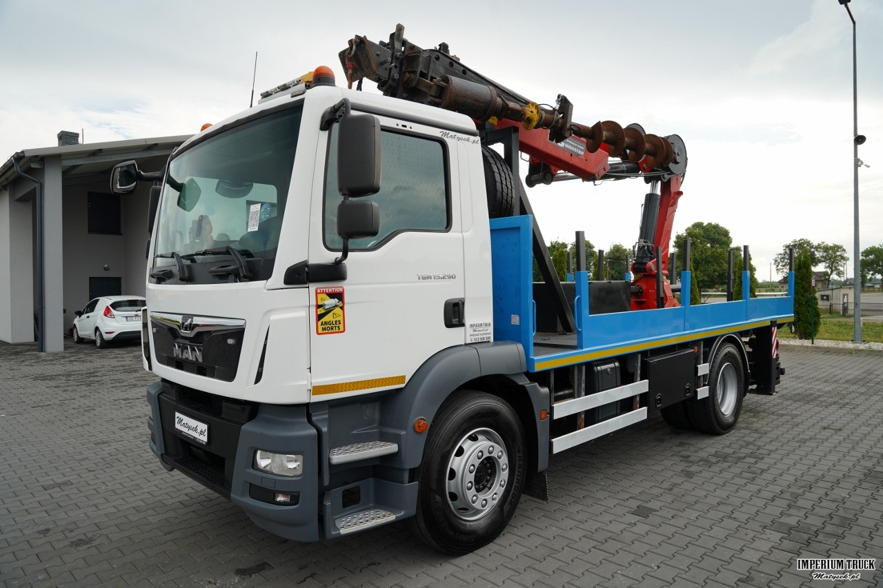 MAN TGM 15 .290 / HDS HC 190 + WIERTŁO 2 mb / WIERTNICA / STEROWANIE RADIOWE / EURO 6 / MANUAL / 2019 ROK - Грузовик бортовой/ Платформа, Автоманипулятор: фото 4 MAN TGM 15 .290 / HDS HC 190 + WIERTŁO 2 mb / WIERTNICA / STEROWANIE RADIOWE / EURO 6 / MANUAL / 2019 ROK - Грузовик бортовой/ Платформа, Автоманипулятор: фото 4