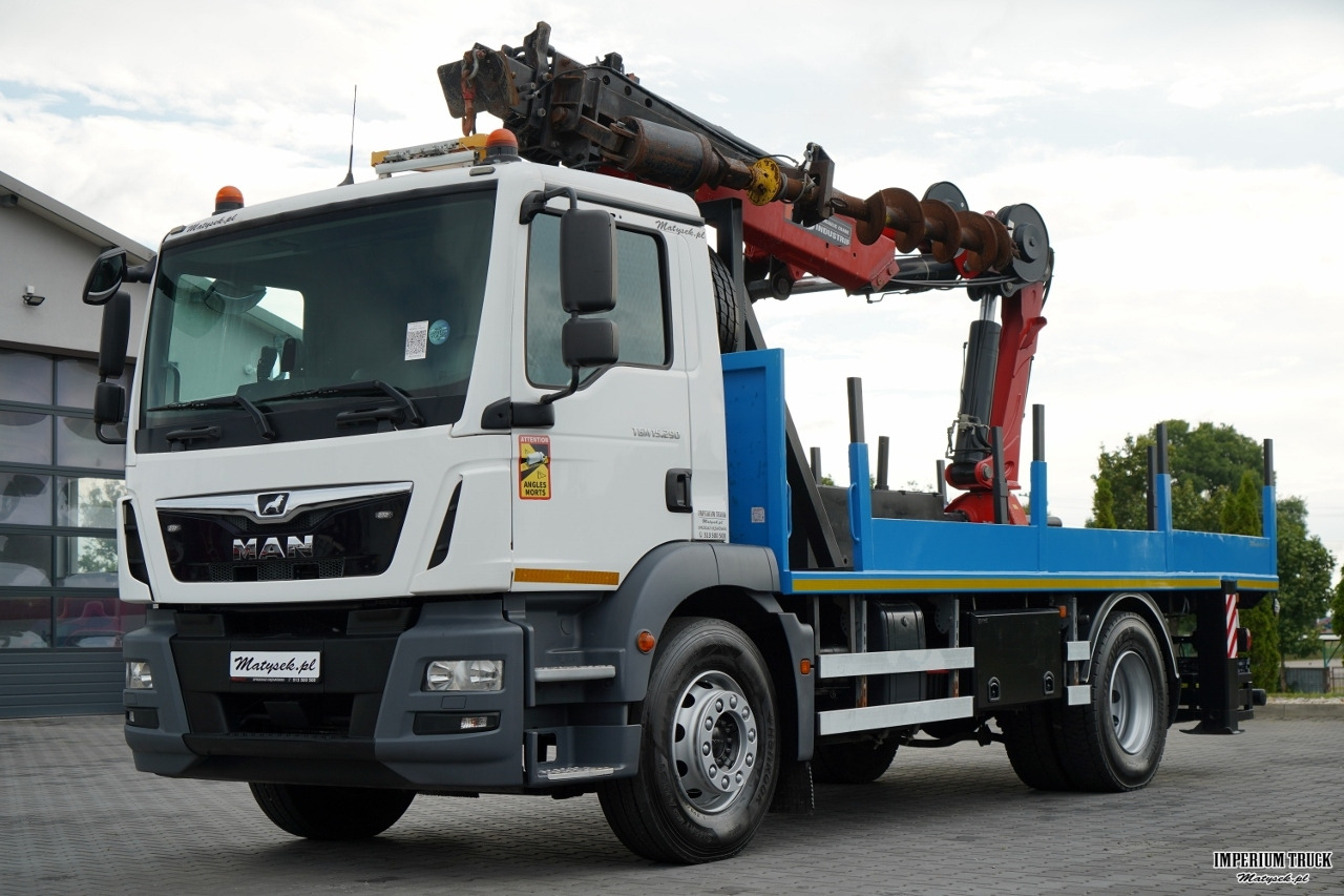 MAN TGM 15 .290 / HDS HC 190 + WIERTŁO 2 mb / WIERTNICA / STEROWANIE RADIOWE / EURO 6 / MANUAL / 2019 ROK - Грузовик бортовой/ Платформа, Автоманипулятор: фото 3 MAN TGM 15 .290 / HDS HC 190 + WIERTŁO 2 mb / WIERTNICA / STEROWANIE RADIOWE / EURO 6 / MANUAL / 2019 ROK - Грузовик бортовой/ Платформа, Автоманипулятор: фото 3