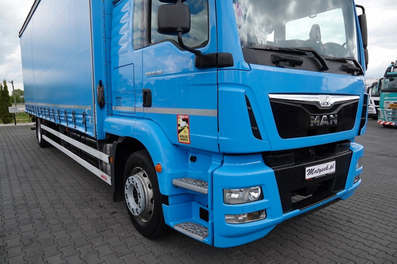 MAN TGM 18.290 / 6x2 / FIRANKA - 8,9 m / SOLÓWKA / - Тентованный грузовик: фото 5 MAN TGM 18.290 / 6x2 / FIRANKA - 8,9 m / SOLÓWKA / - Тентованный грузовик: фото 5