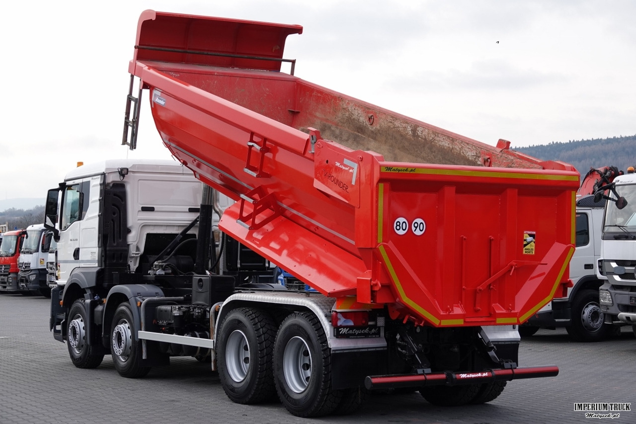 MAN TGS 35.430 / 8X4 / WYWROTKA TYLNOZSYPOWA / HYDROKLAPA / OPONY 100% / 2022 ROK / 109 TYS. KM - Самосвал: фото 5 MAN TGS 35.430 / 8X4 / WYWROTKA TYLNOZSYPOWA / HYDROKLAPA / OPONY 100% / 2022 ROK / 109 TYS. KM - Самосвал: фото 5