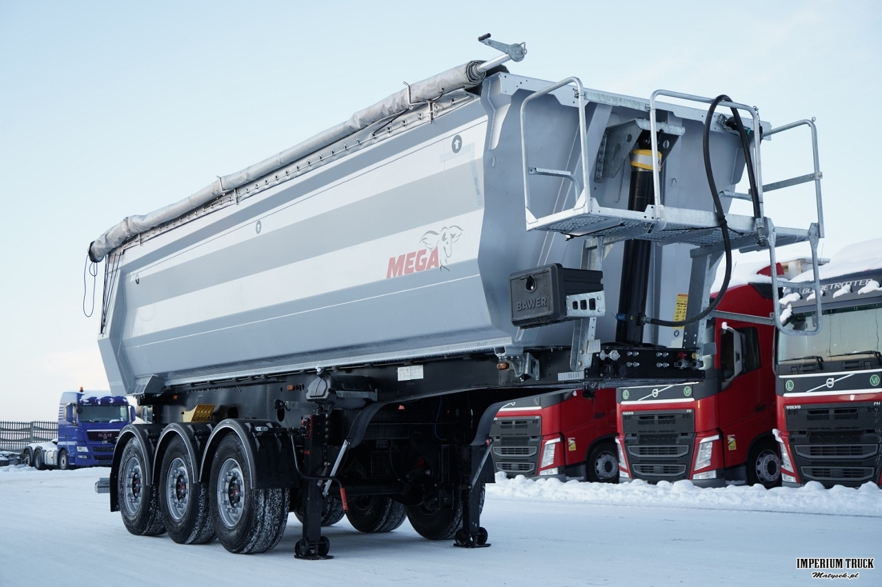 MEGA WYWROTKA / 26 m3 / STALOWA / STANDARD / OŚ PODNOSZONA / SAF FARYCZNIE NOWA - Самосвальный полуприцеп: фото 2 MEGA WYWROTKA / 26 m3 / STALOWA / STANDARD / OŚ PODNOSZONA / SAF FARYCZNIE NOWA - Самосвальный полуприцеп: фото 2