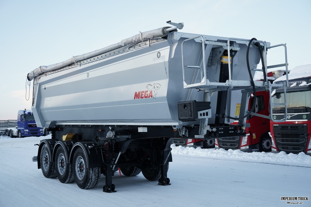 MEGA WYWROTKA / 26 m3 / STALOWA / STANDARD / OŚ PODNOSZONA / SAF FARYCZNIE NOWA - Самосвальный полуприцеп: фото 1 MEGA WYWROTKA / 26 m3 / STALOWA / STANDARD / OŚ PODNOSZONA / SAF FARYCZNIE NOWA - Самосвальный полуприцеп: фото 1