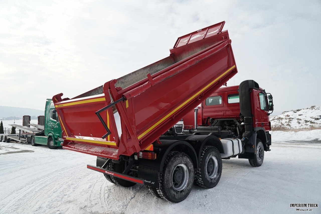 MERCEDES ACTROS 3341 / 6x6 / WYWROTKA 3 STRONNA / EPS + SPRZĘGŁO - Самосвал: фото 5 MERCEDES ACTROS 3341 / 6x6 / WYWROTKA 3 STRONNA / EPS + SPRZĘGŁO - Самосвал: фото 5
