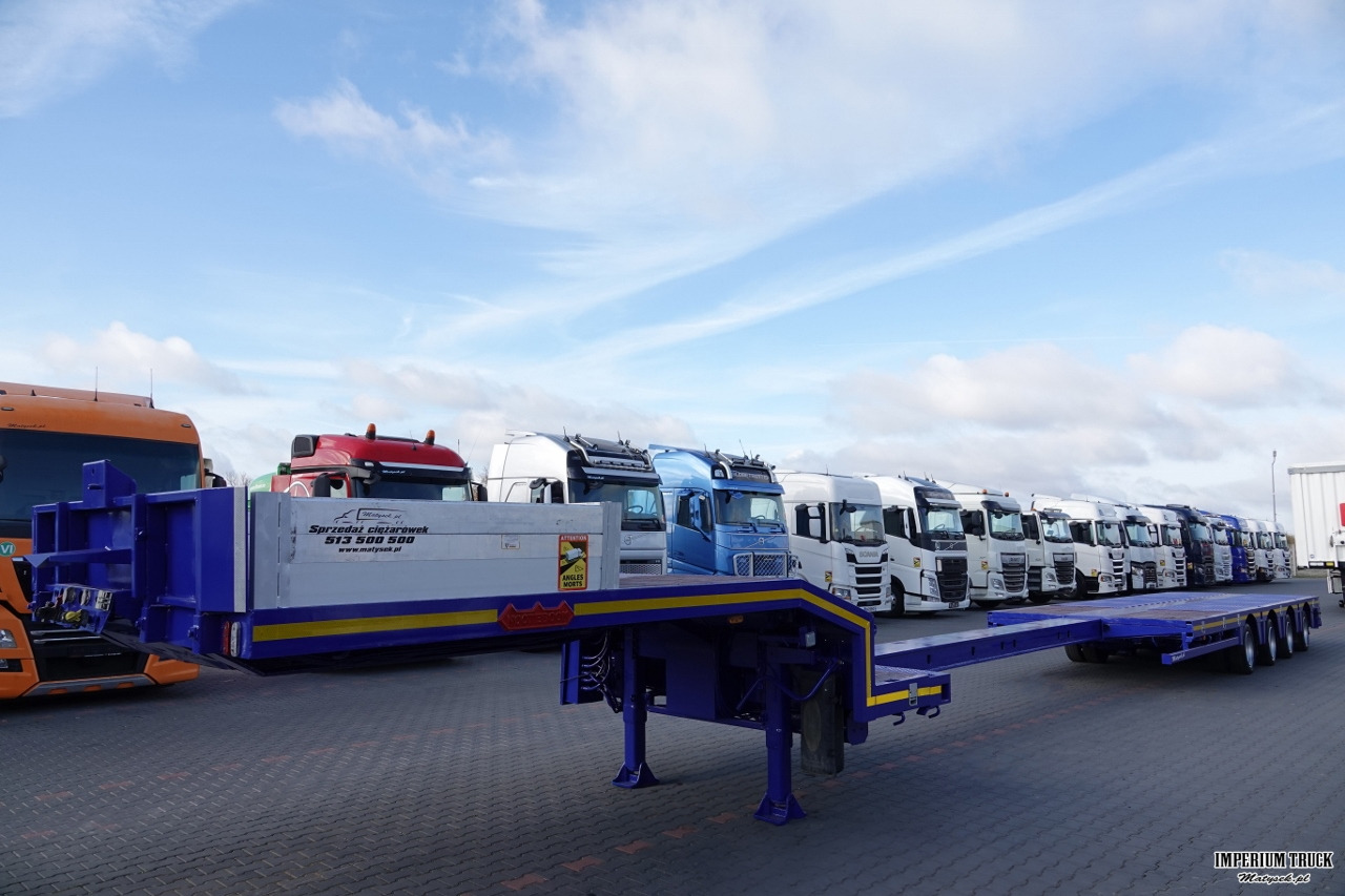 Noteboom / NISKOPODWOZIE / ROZCIĄGANA / 4 OSIOWA / OSIE SKRĘTNE / SAF - Полуприцеп бортовой/ Платформа: фото 4 Noteboom / NISKOPODWOZIE / ROZCIĄGANA / 4 OSIOWA / OSIE SKRĘTNE / SAF - Полуприцеп бортовой/ Платформа: фото 4