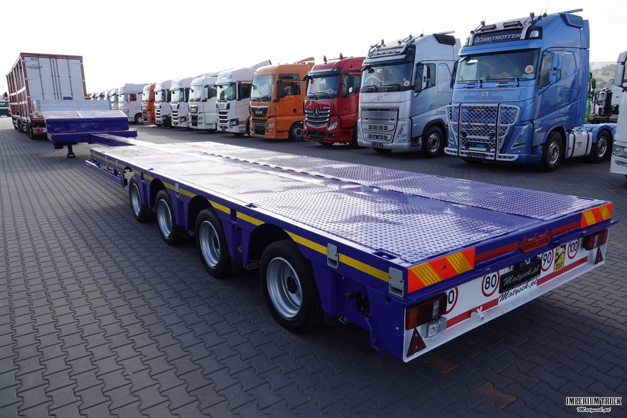 Noteboom / NISKOPODWOZIE / ROZCIĄGANA / 4 OSIOWA / OSIE SKRĘTNE / SAF - Полуприцеп бортовой/ Платформа: фото 5 Noteboom / NISKOPODWOZIE / ROZCIĄGANA / 4 OSIOWA / OSIE SKRĘTNE / SAF - Полуприцеп бортовой/ Платформа: фото 5