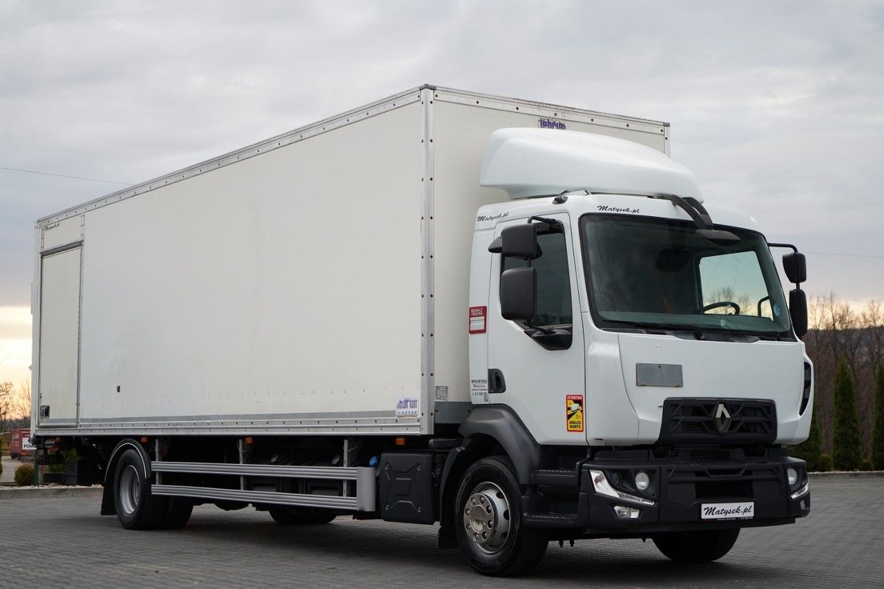 Renault D 210 / 4x2 / KONTENER / 8,6 M / MOCNA PODŁOGA - Грузовик с закрытым кузовом: фото 1 Renault D 210 / 4x2 / KONTENER / 8,6 M / MOCNA PODŁOGA - Грузовик с закрытым кузовом: фото 1