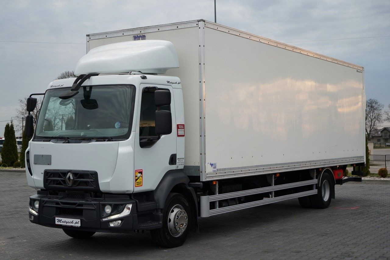 Renault D 210 / 4x2 / KONTENER / 8,6 M / MOCNA PODŁOGA - Грузовик с закрытым кузовом: фото 3 Renault D 210 / 4x2 / KONTENER / 8,6 M / MOCNA PODŁOGA - Грузовик с закрытым кузовом: фото 3