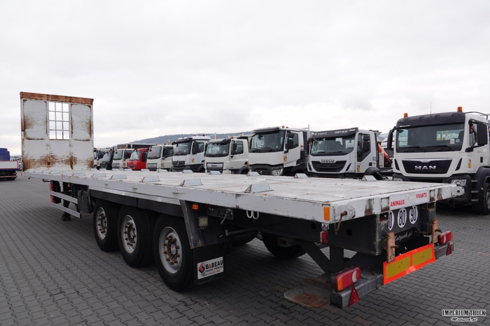 SAMRO / NACZEPA PLATFORMA / MOCNA PODŁOGA / OSIE SAF - Полуприцеп бортовой/ Платформа: фото 4 SAMRO / NACZEPA PLATFORMA / MOCNA PODŁOGA / OSIE SAF - Полуприцеп бортовой/ Платформа: фото 4