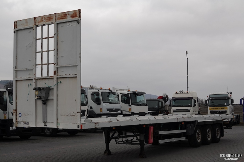 SAMRO / NACZEPA PLATFORMA / MOCNA PODŁOGA / OSIE SAF - Полуприцеп бортовой/ Платформа: фото 2 SAMRO / NACZEPA PLATFORMA / MOCNA PODŁOGA / OSIE SAF - Полуприцеп бортовой/ Платформа: фото 2