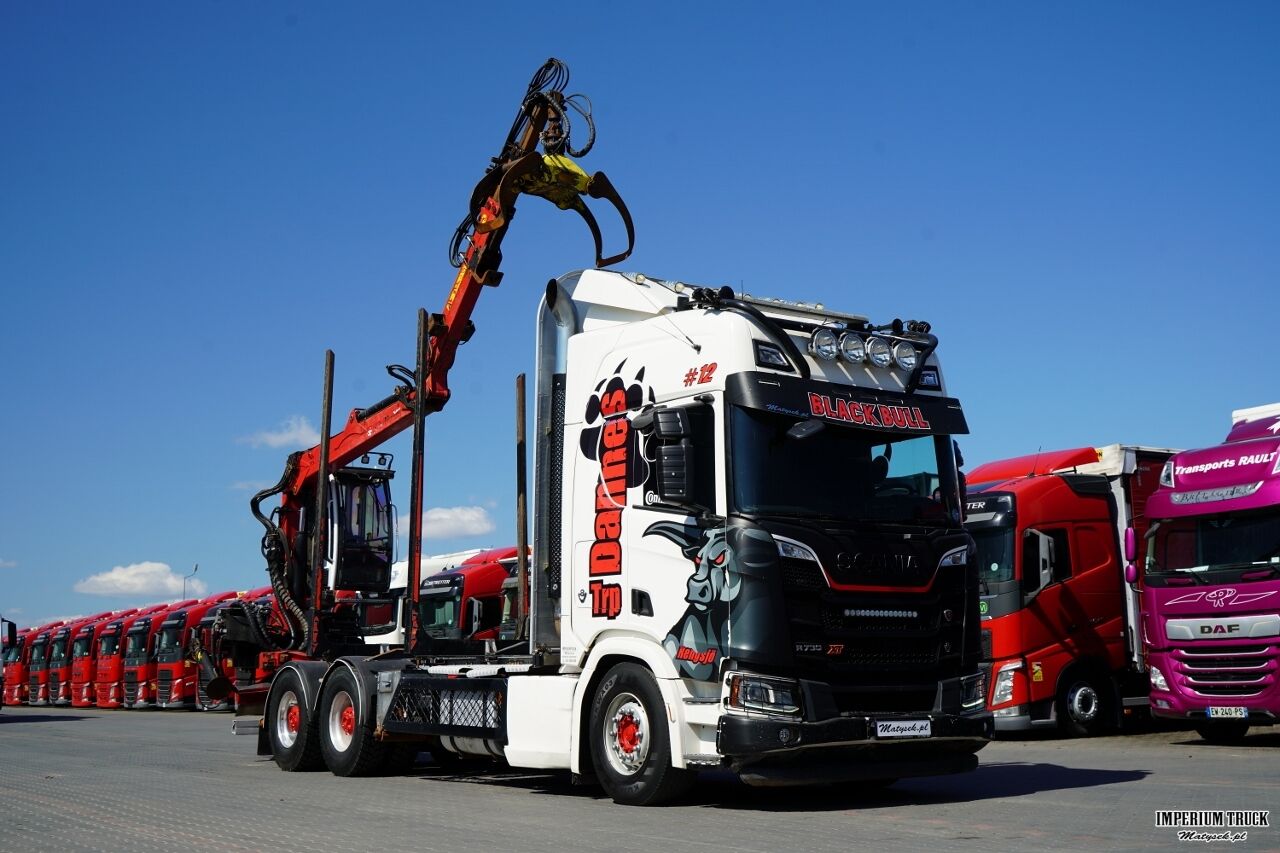 SCANIA R 730 XT / V8 / 6X4 / DO DREWNA / DO DRZEWA / DO LASU / HDS LOGLIFT F96ST / KABINA / OPONY 100% / 2020 R - Лесовоз: фото 1 SCANIA R 730 XT / V8 / 6X4 / DO DREWNA / DO DRZEWA / DO LASU / HDS LOGLIFT F96ST / KABINA / OPONY 100% / 2020 R - Лесовоз: фото 1