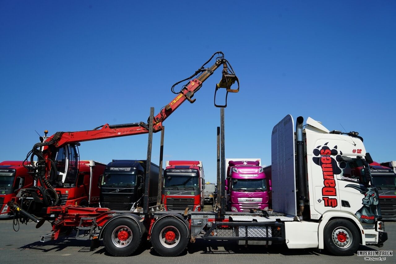 SCANIA R 730 XT / V8 / 6X4 / DO DREWNA / DO DRZEWA / DO LASU / HDS LOGLIFT F96ST / KABINA / OPONY 100% / 2020 R - Лесовоз: фото 2 SCANIA R 730 XT / V8 / 6X4 / DO DREWNA / DO DRZEWA / DO LASU / HDS LOGLIFT F96ST / KABINA / OPONY 100% / 2020 R - Лесовоз: фото 2