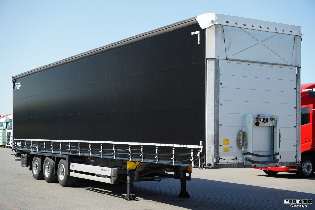 SCHMITZ-CARGOBULL / FIRANKA / MEGA / MULDA DO STALI - 9 M / LOWDECK / OŚ PODNOSZONA / DACH PODNOSZONY - Тентованный полуприцеп: фото 1 SCHMITZ-CARGOBULL / FIRANKA / MEGA / MULDA DO STALI - 9 M / LOWDECK / OŚ PODNOSZONA / DACH PODNOSZONY - Тентованный полуприцеп: фото 1