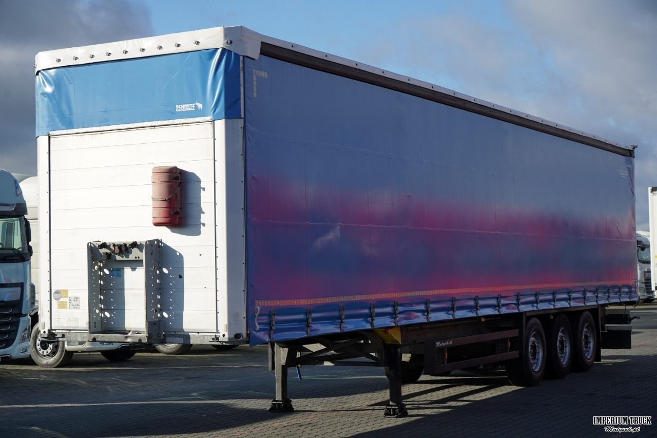 SCHMITZ-CARGOBULL / FIRANKA / STANDARD / 2 OSIE PODNOSZONE - Тентованный полуприцеп: фото 3 SCHMITZ-CARGOBULL / FIRANKA / STANDARD / 2 OSIE PODNOSZONE - Тентованный полуприцеп: фото 3