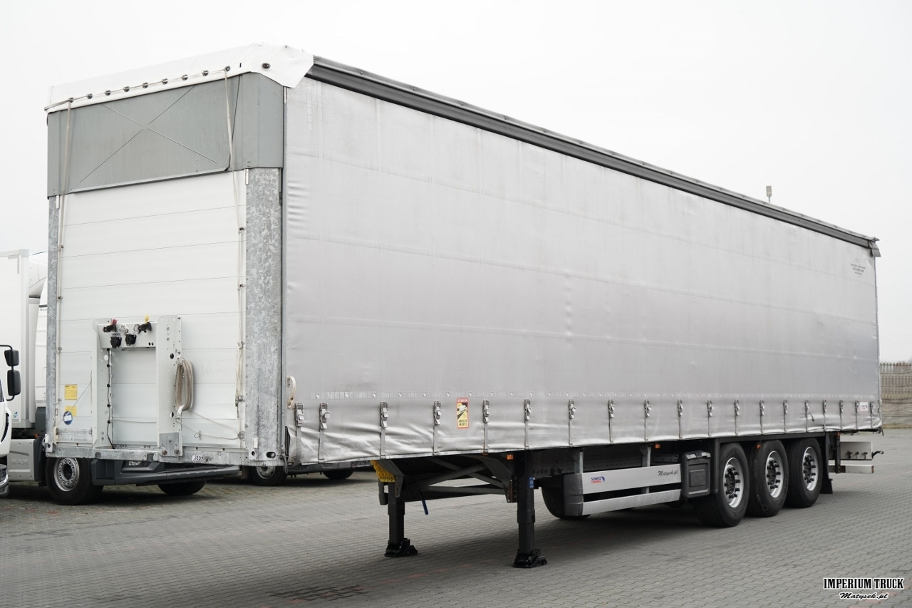 SCHMITZ-CARGOBULL / FIRANKA / STANDARD / DACH PODNOSZONY / OŚ PODNOSZONA / - Тентованный полуприцеп: фото 1 SCHMITZ-CARGOBULL / FIRANKA / STANDARD / DACH PODNOSZONY / OŚ PODNOSZONA / - Тентованный полуприцеп: фото 1