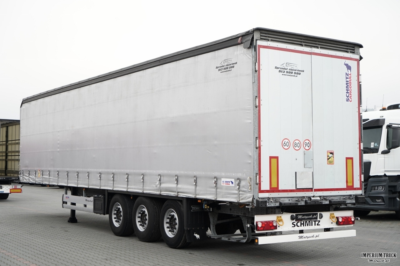SCHMITZ-CARGOBULL / FIRANKA / STANDARD / DACH PODNOSZONY / OŚ PODNOSZONA / - Тентованный полуприцеп: фото 4 SCHMITZ-CARGOBULL / FIRANKA / STANDARD / DACH PODNOSZONY / OŚ PODNOSZONA / - Тентованный полуприцеп: фото 4