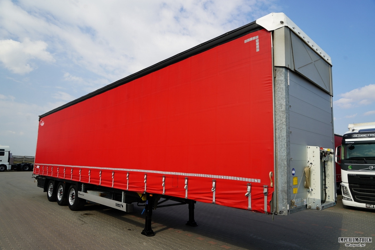 SCHMITZ-CARGOBULL / FIRANKA / VARIOS / 385/55 R22,5 / OŚ PODNOSZONA / DACH PODNOSZONY / SAF - Тентованный полуприцеп: фото 2 SCHMITZ-CARGOBULL / FIRANKA / VARIOS / 385/55 R22,5 / OŚ PODNOSZONA / DACH PODNOSZONY / SAF - Тентованный полуприцеп: фото 2