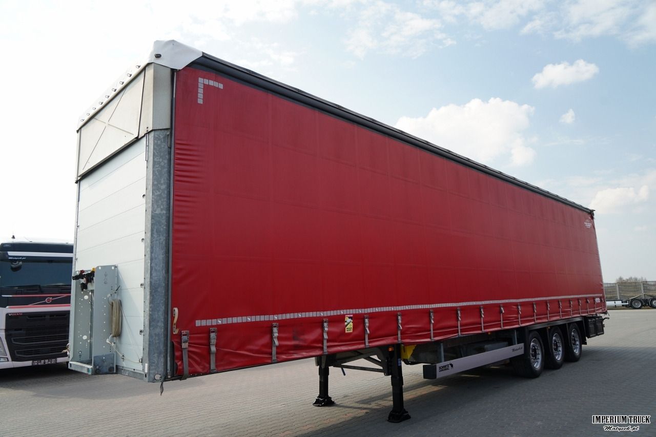SCHMITZ-CARGOBULL / FIRANKA / VARIOS / 385/55 R22,5 / OŚ PODNOSZONA / DACH PODNOSZONY / SAF - Тентованный полуприцеп: фото 4 SCHMITZ-CARGOBULL / FIRANKA / VARIOS / 385/55 R22,5 / OŚ PODNOSZONA / DACH PODNOSZONY / SAF - Тентованный полуприцеп: фото 4