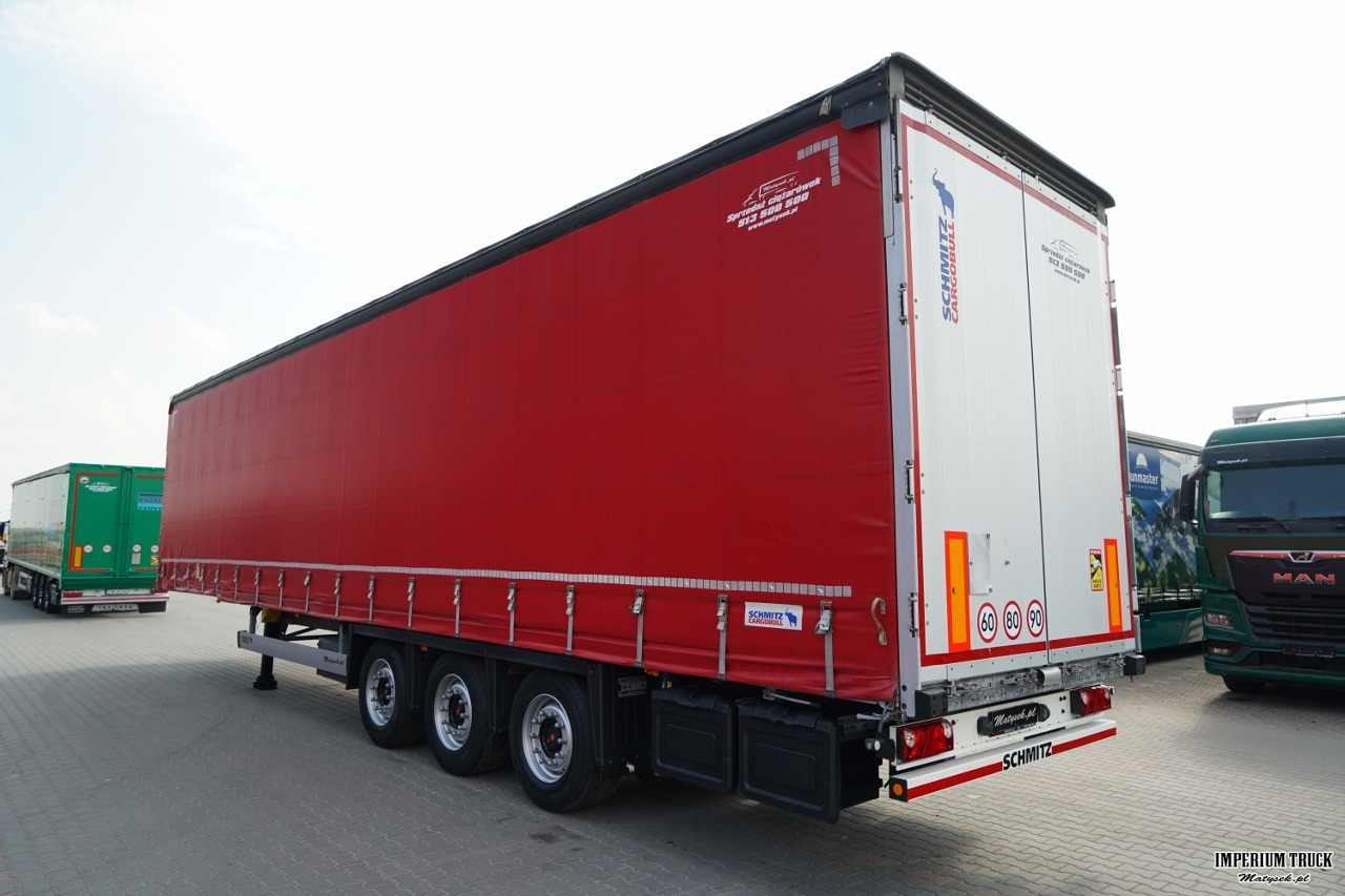 SCHMITZ-CARGOBULL / FIRANKA / VARIOS / 385/55 R22,5 / OŚ PODNOSZONA / DACH PODNOSZONY / SAF - Тентованный полуприцеп: фото 5 SCHMITZ-CARGOBULL / FIRANKA / VARIOS / 385/55 R22,5 / OŚ PODNOSZONA / DACH PODNOSZONY / SAF - Тентованный полуприцеп: фото 5