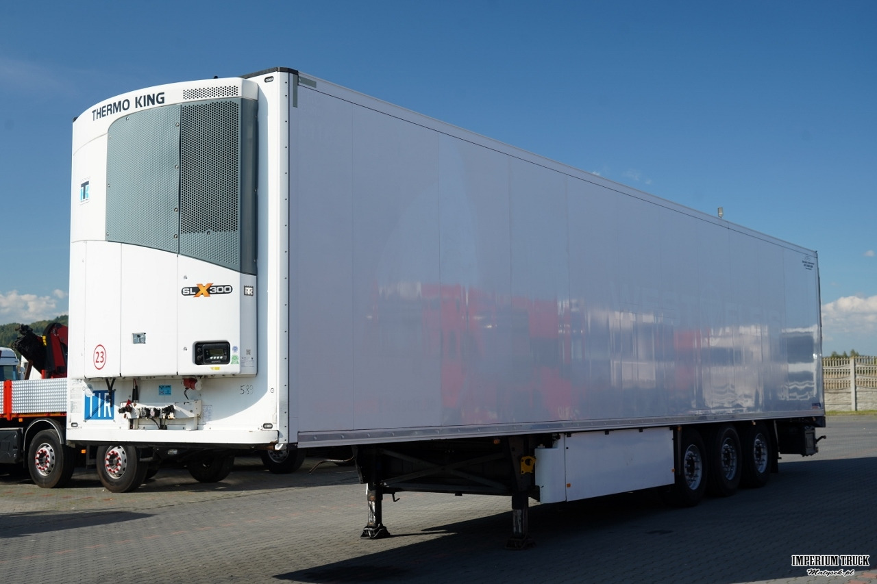 SCHMITZ / CHŁODNIA / THERMO KING SLX 300 / HAKÓWKA / OŚ PODNOSZONA / KOSZ NA PALETY - Полуприцеп-рефрижератор: фото 3 SCHMITZ / CHŁODNIA / THERMO KING SLX 300 / HAKÓWKA / OŚ PODNOSZONA / KOSZ NA PALETY - Полуприцеп-рефрижератор: фото 3