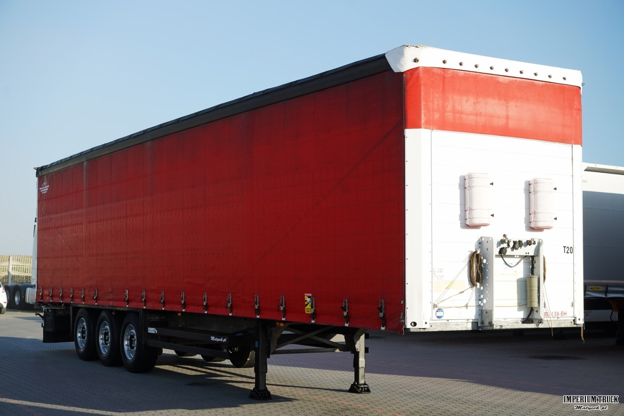 SCHMITZ / FIRANKA / STANDARD / PLANDEKA ZBROJONA / SPROWADZONA - Тентованный полуприцеп: фото 1 SCHMITZ / FIRANKA / STANDARD / PLANDEKA ZBROJONA / SPROWADZONA - Тентованный полуприцеп: фото 1