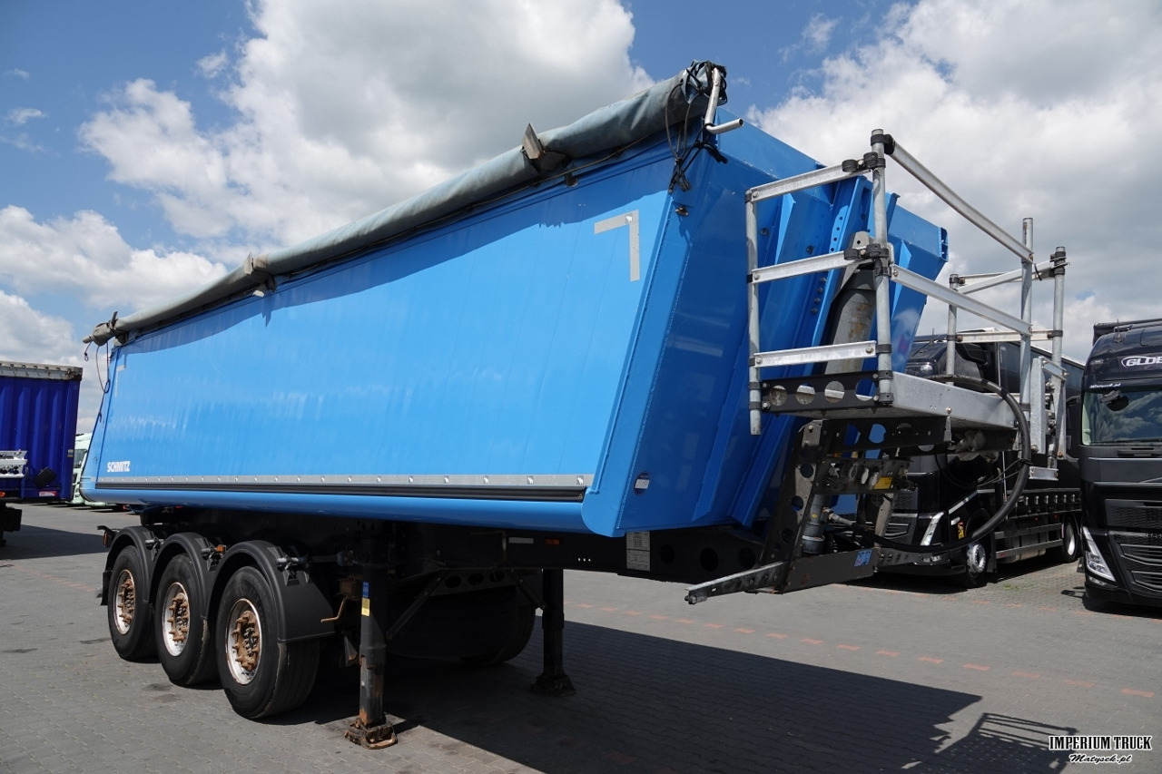 SCHMITZ / WYWROTKA 28 M3 / ALUMINIOWA / OŚ PODNOSZONA - Самосвальный полуприцеп: фото 2 SCHMITZ / WYWROTKA 28 M3 / ALUMINIOWA / OŚ PODNOSZONA - Самосвальный полуприцеп: фото 2