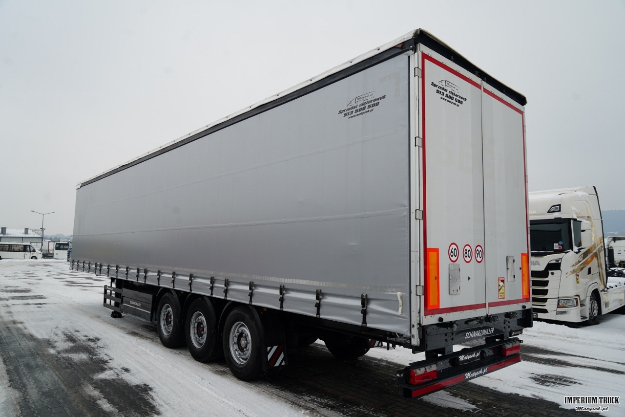 SCHWARZMULLER / FIRANKA / STANDARD / KOSZ NA PALETY / OSIE SAF / - Тентованный полуприцеп: фото 3 SCHWARZMULLER / FIRANKA / STANDARD / KOSZ NA PALETY / OSIE SAF / - Тентованный полуприцеп: фото 3