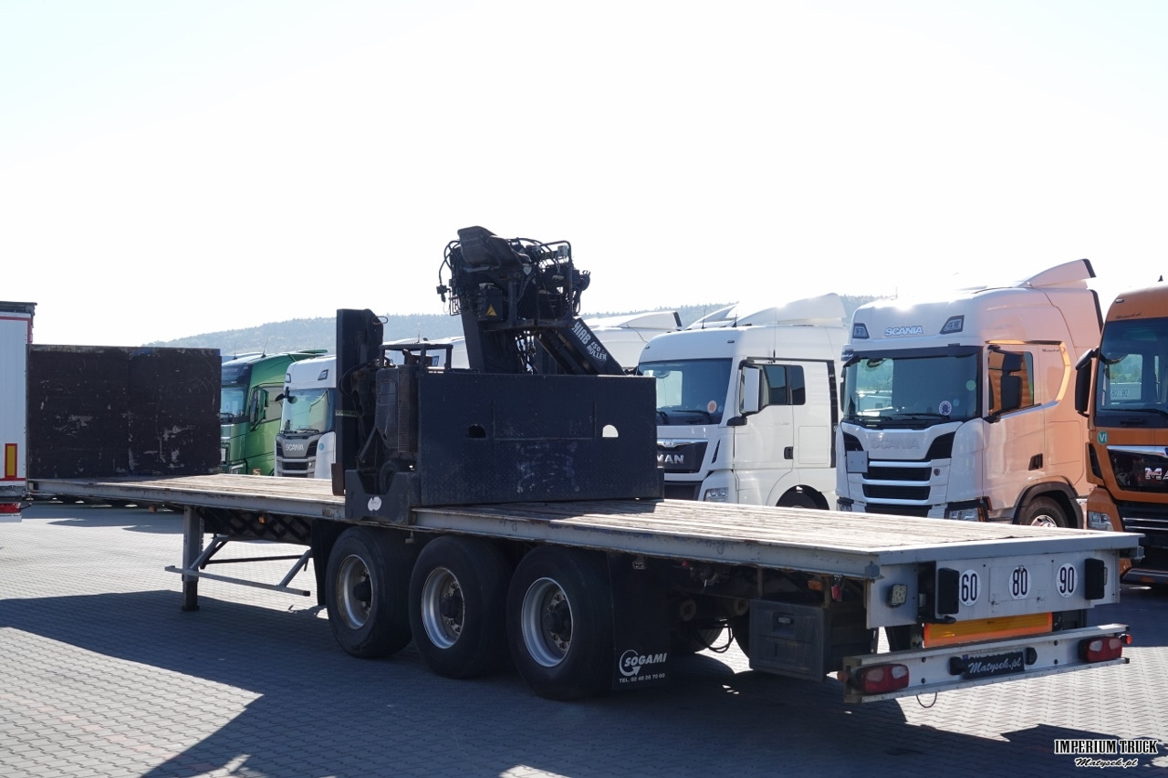 Samro NACZEPA PLATFORMA / + HDS HIAB R 150 F3 - WYSÓW : 8 METRÓW - Полуприцеп бортовой/ Платформа: фото 4 Samro NACZEPA PLATFORMA / + HDS HIAB R 150 F3 - WYSÓW : 8 METRÓW - Полуприцеп бортовой/ Платформа: фото 4