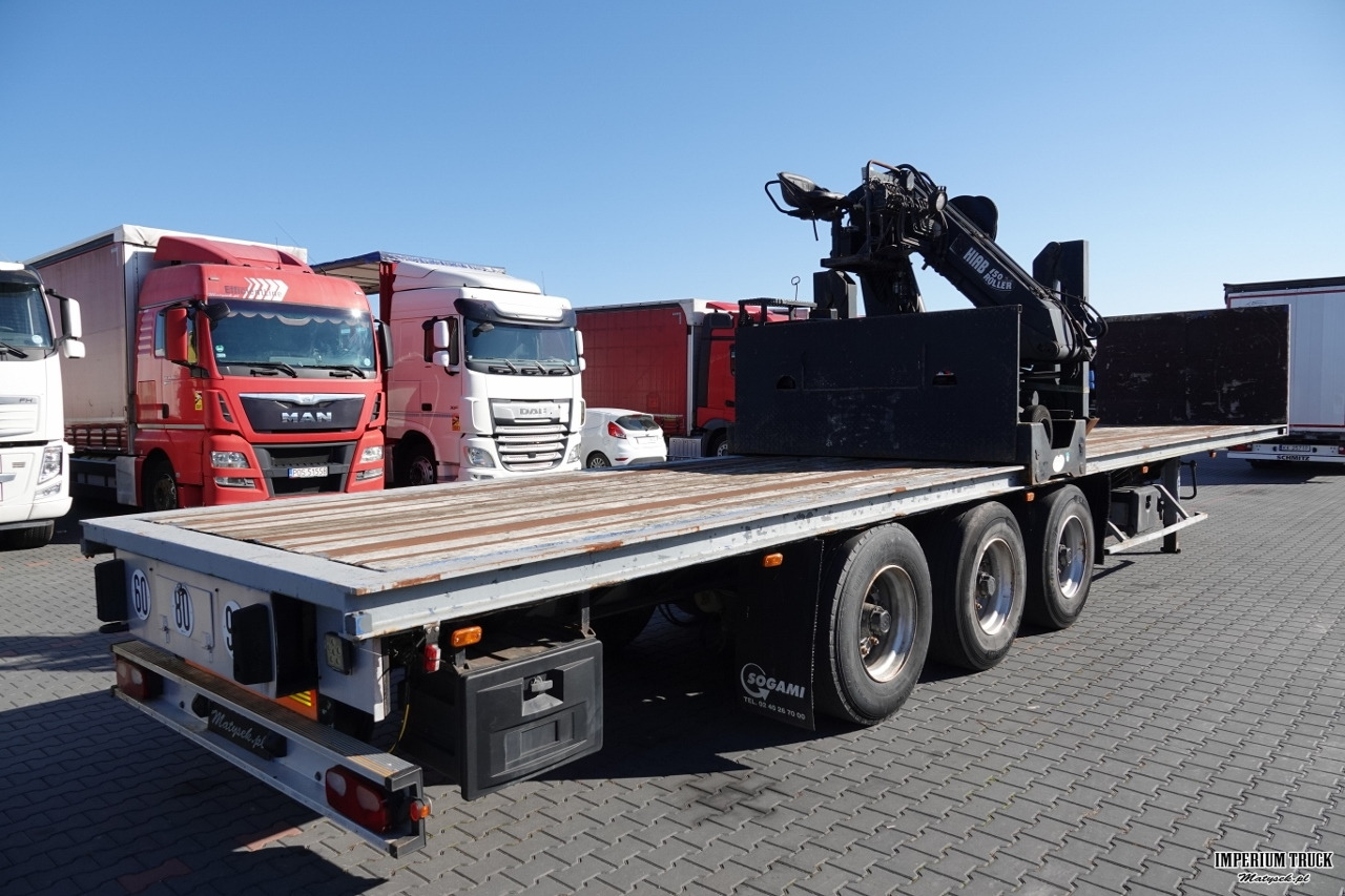 Samro NACZEPA PLATFORMA / + HDS HIAB R 150 F3 - WYSÓW : 8 METRÓW - Полуприцеп бортовой/ Платформа: фото 5 Samro NACZEPA PLATFORMA / + HDS HIAB R 150 F3 - WYSÓW : 8 METRÓW - Полуприцеп бортовой/ Платформа: фото 5