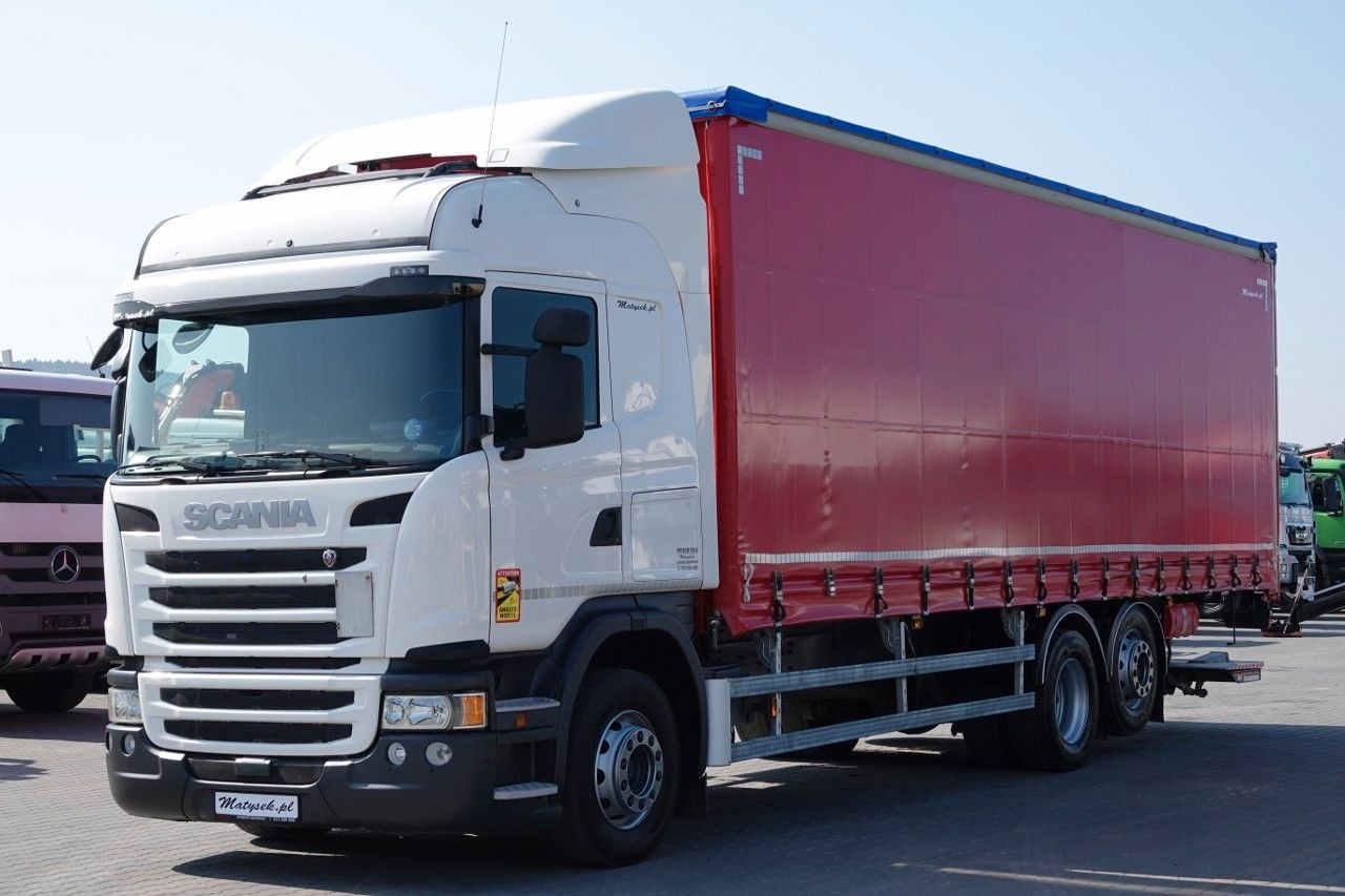 Scania G 320 / 6x2 / FIRANKA- 9 M / + WINDA ZAŁADOWCZA - Тентованный грузовик: фото 2 Scania G 320 / 6x2 / FIRANKA- 9 M / + WINDA ZAŁADOWCZA - Тентованный грузовик: фото 2