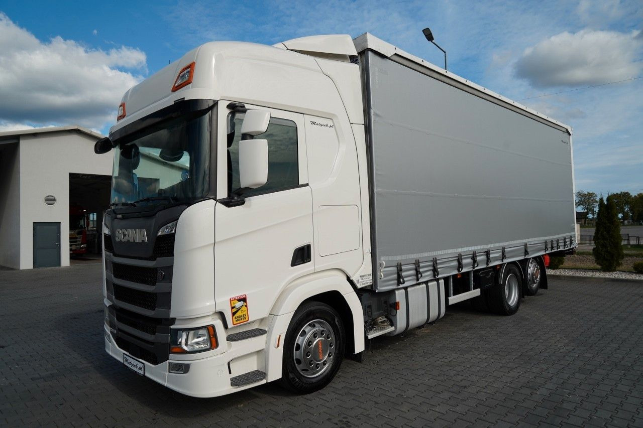 Scania R 450 / MEGA / 6x2 / FIRANKA - 8,2 m / SOLÓWKA / - Тентованный грузовик: фото 2 Scania R 450 / MEGA / 6x2 / FIRANKA - 8,2 m / SOLÓWKA / - Тентованный грузовик: фото 2