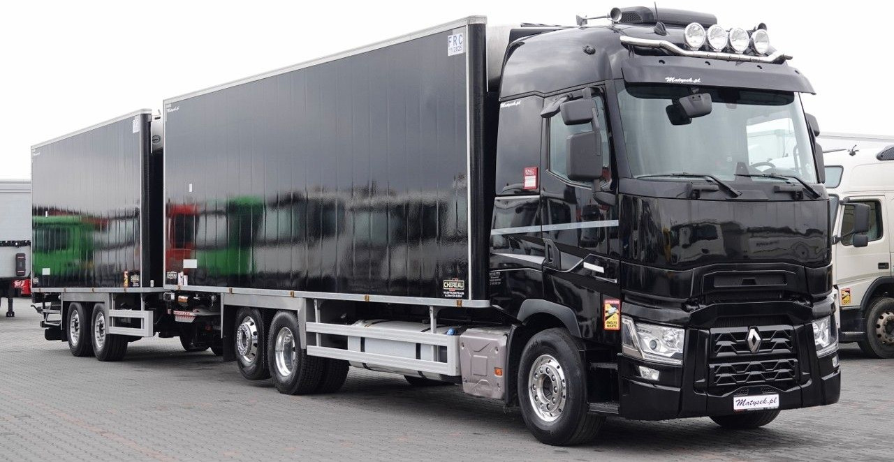 Scania T 480 / 6X2 / ZESTAW TANDEM CHŁODNIA - Грузовик с закрытым кузовом: фото 1 Scania T 480 / 6X2 / ZESTAW TANDEM CHŁODNIA - Грузовик с закрытым кузовом: фото 1
