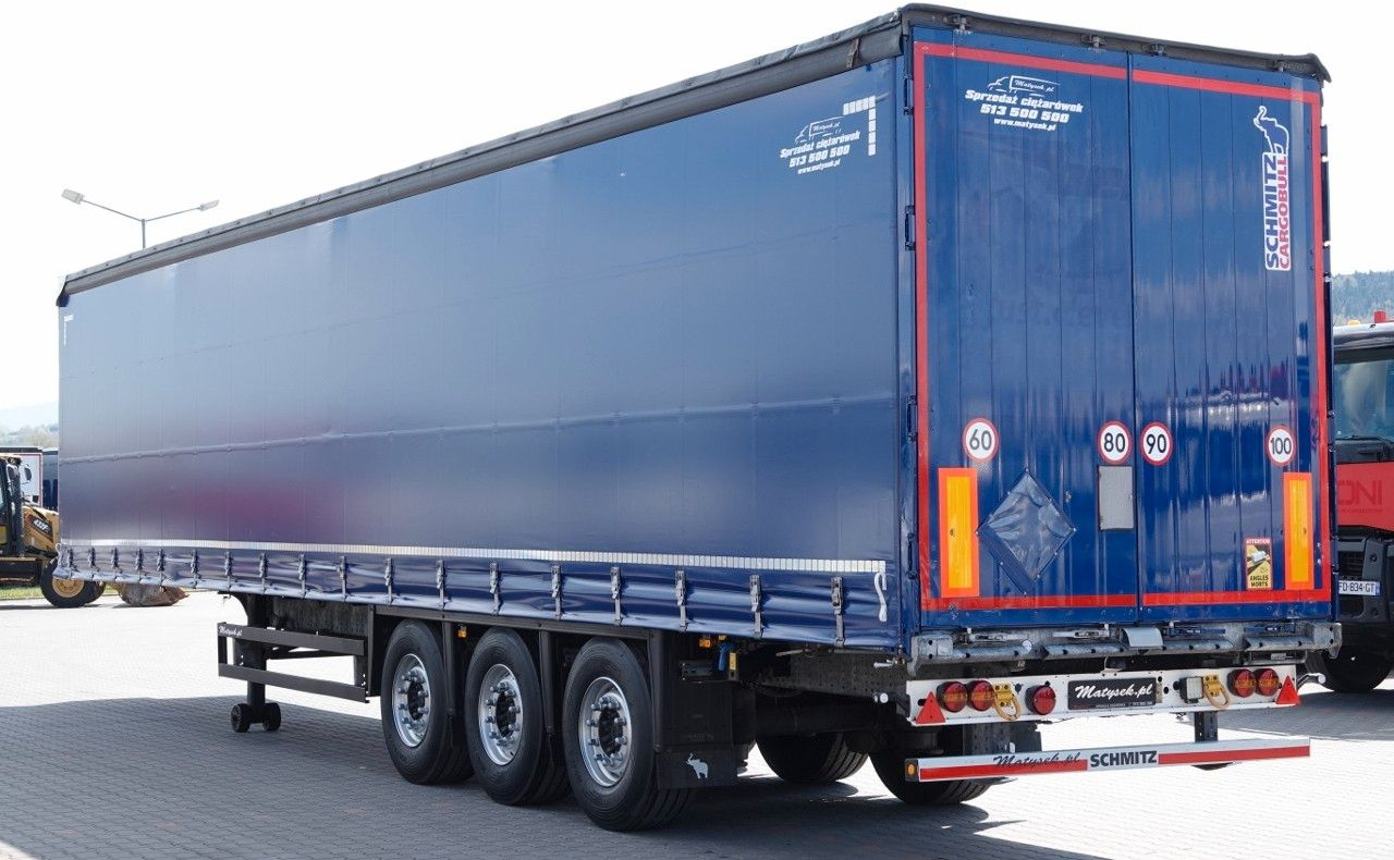 Schmitz Cargobull FIRANKA / STANDARD / OPONY 100% / MAŁO UŻYWANA - Тентованный полуприцеп: фото 3 Schmitz Cargobull FIRANKA / STANDARD / OPONY 100% / MAŁO UŻYWANA - Тентованный полуприцеп: фото 3