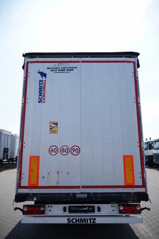 Тентованный полуприцеп Schmitz Cargobull FIRANKA / VARIOS / 385/55 R22,5 / DACH PODNOSZO: фото 8