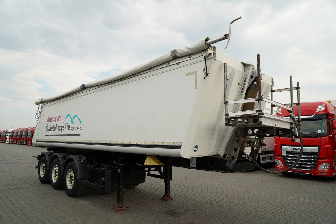 Schmitz Cargobull / WYWROTKA / ALUMINIOWA / OŚ PODNOSZONA / OSIE - Самосвальный полуприцеп: фото 2 Schmitz Cargobull / WYWROTKA / ALUMINIOWA / OŚ PODNOSZONA / OSIE - Самосвальный полуприцеп: фото 2