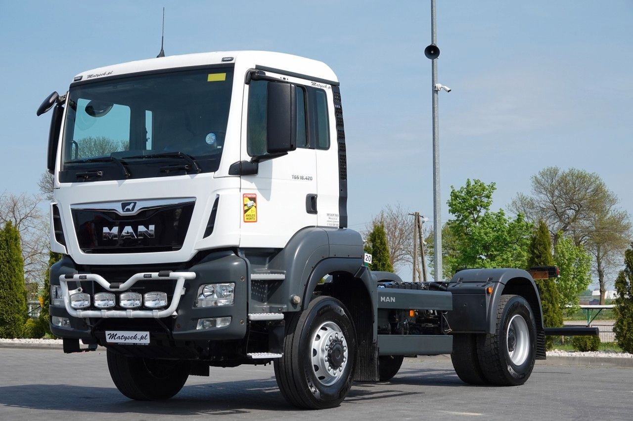 MAN TGS 18.420 / 4X4 / RAMA DŁ. 5,6 M / NAVI / DO Z - Тягач: фото 1 MAN TGS 18.420 / 4X4 / RAMA DŁ. 5,6 M / NAVI / DO Z - Тягач: фото 1