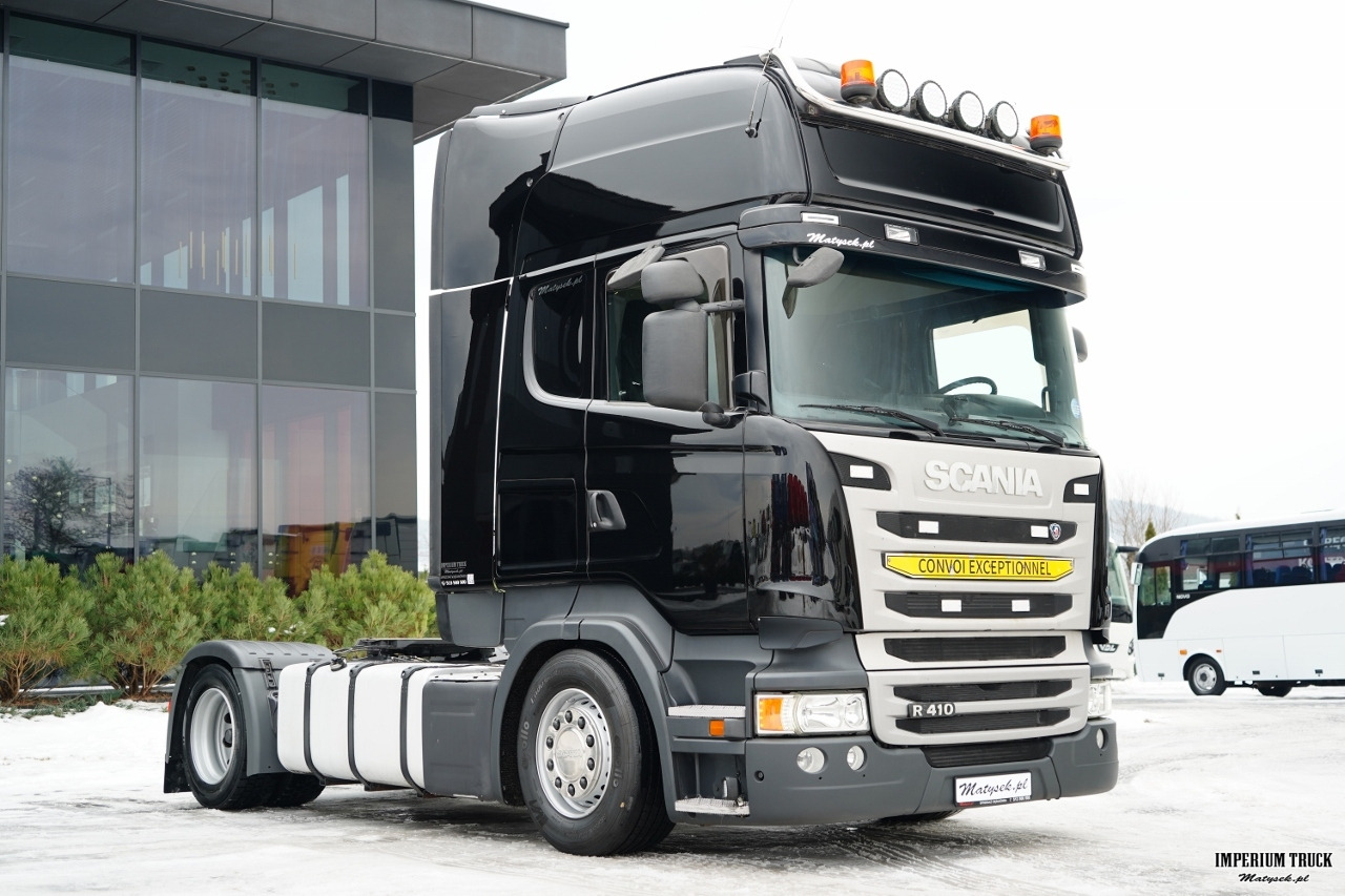 SCANIA R 410 / MEGA / RETARDER / KLIMATYZACJA POSTOJOWA / TOPLINE / LOWDECK / - Тягач: фото 1 SCANIA R 410 / MEGA / RETARDER / KLIMATYZACJA POSTOJOWA / TOPLINE / LOWDECK / - Тягач: фото 1