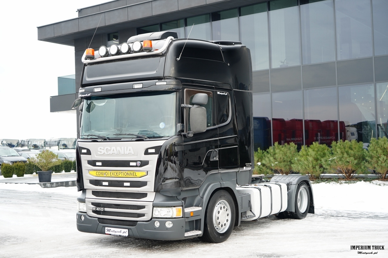 SCANIA R 410 / MEGA / RETARDER / KLIMATYZACJA POSTOJOWA / TOPLINE / LOWDECK / - Тягач: фото 4 SCANIA R 410 / MEGA / RETARDER / KLIMATYZACJA POSTOJOWA / TOPLINE / LOWDECK / - Тягач: фото 4