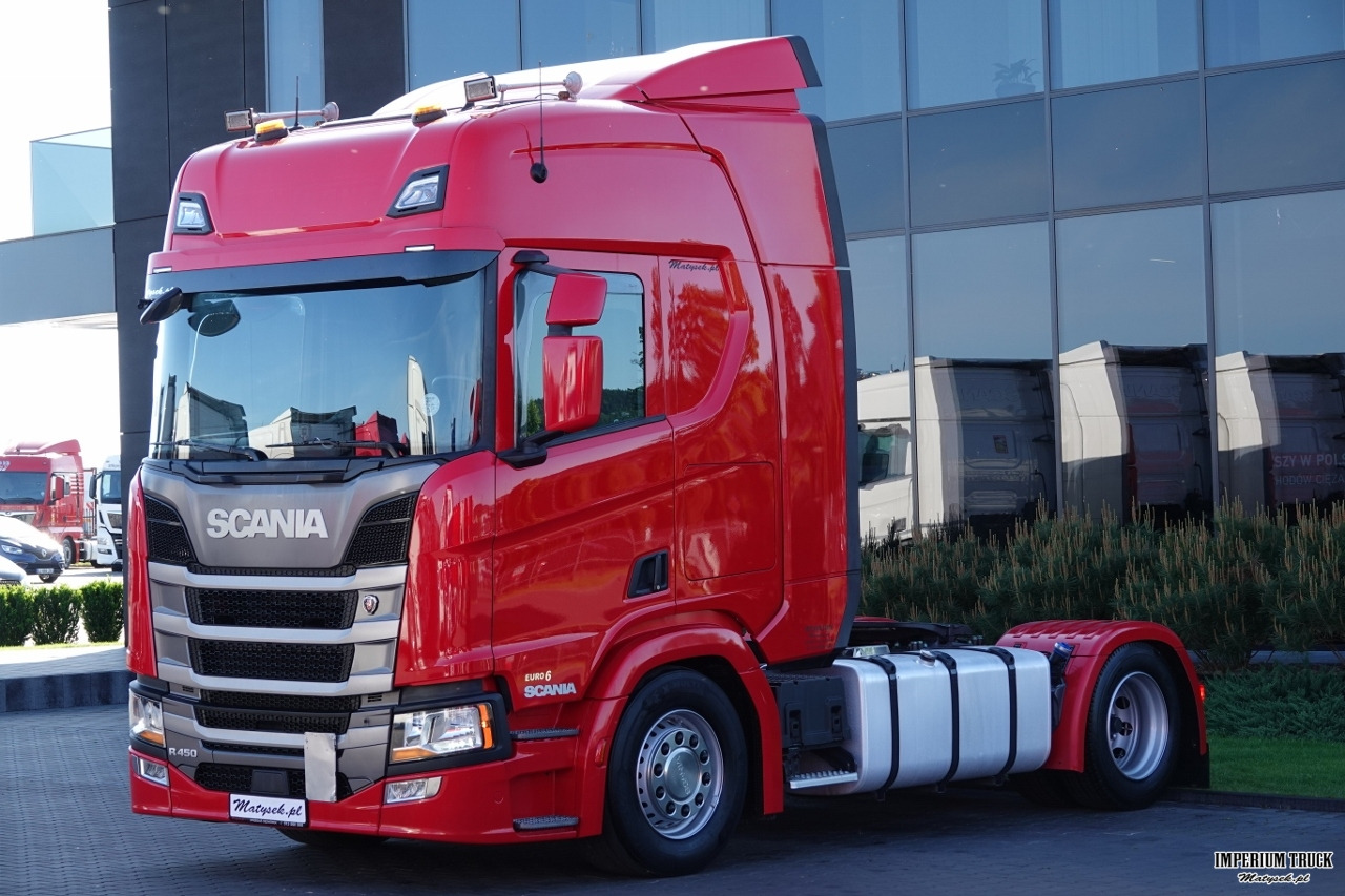 SCANIA R 450 / LOWDECK / MEGA / OPONY 100% / 2021 / - Тягач: фото 4 SCANIA R 450 / LOWDECK / MEGA / OPONY 100% / 2021 / - Тягач: фото 4