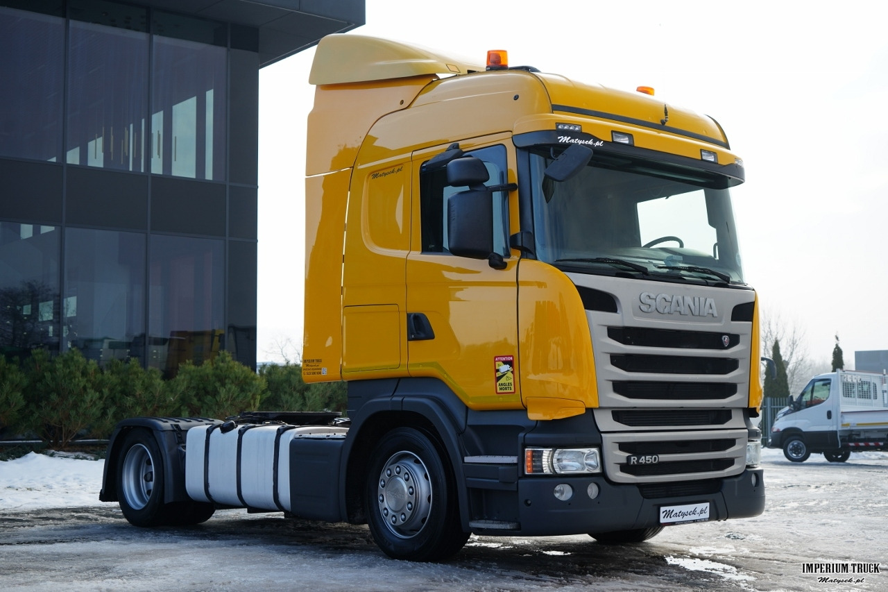 SCANIA R 450 / MEGA / RETARDER / KLIMA POSTOJOWA / LOWDECK / EURO 6 - Тягач: фото 1 SCANIA R 450 / MEGA / RETARDER / KLIMA POSTOJOWA / LOWDECK / EURO 6 - Тягач: фото 1