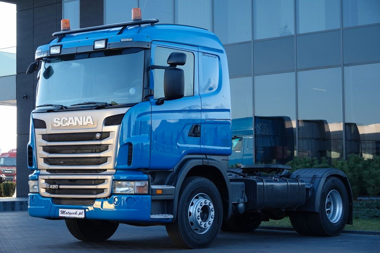 Scania G 420 / RETARDER / HYDRAULIKA / NISKA KABINA / Scania G 420 / RETARDER / HYDRAULIKA / NISKA KABINA / E - Тягач: фото 2 Scania G 420 / RETARDER / HYDRAULIKA / NISKA KABINA / Scania G 420 / RETARDER / HYDRAULIKA / NISKA KABINA / E - Тягач: фото 2